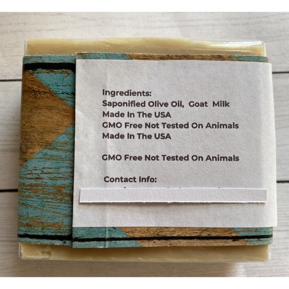 Unscented Castile Goat-Milk Soap 4.8oz Bar Non GMO Made In USA - Picture 4 of 4
